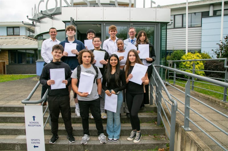 Places at Oxford and The Russell Group for Bacon's College Sixth Formers