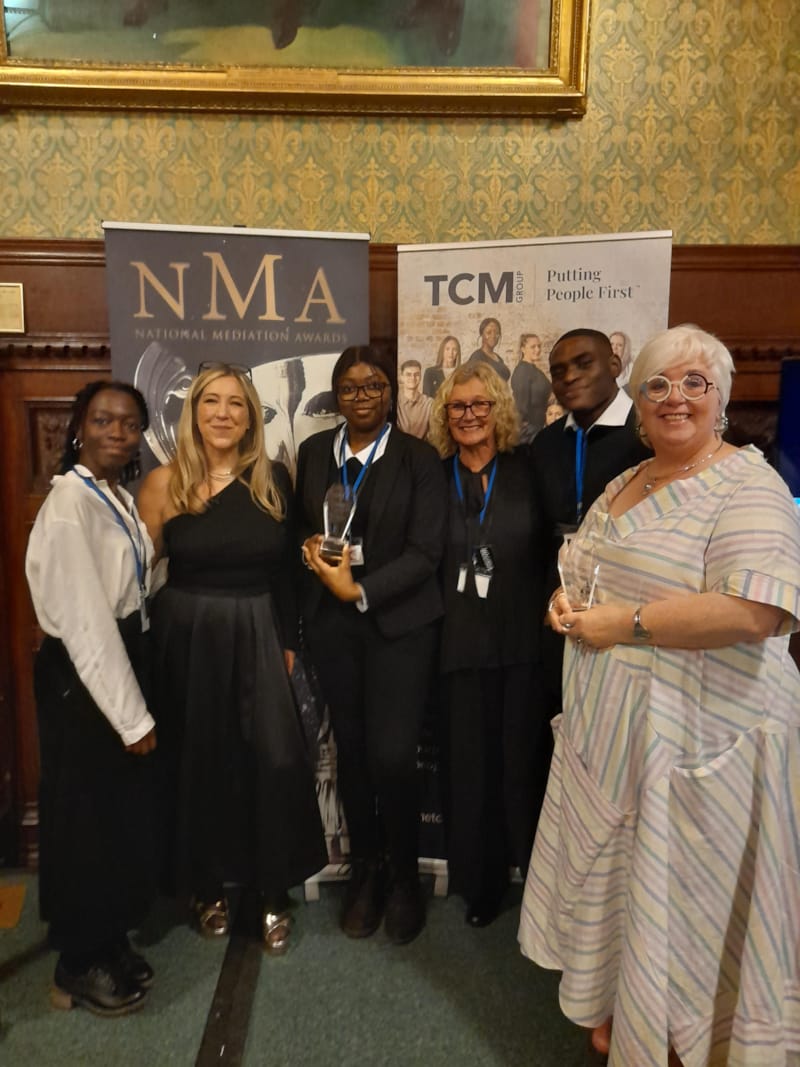 Bacon’s College Peer Mediation Team win Peer Mediation Project of the Year Award