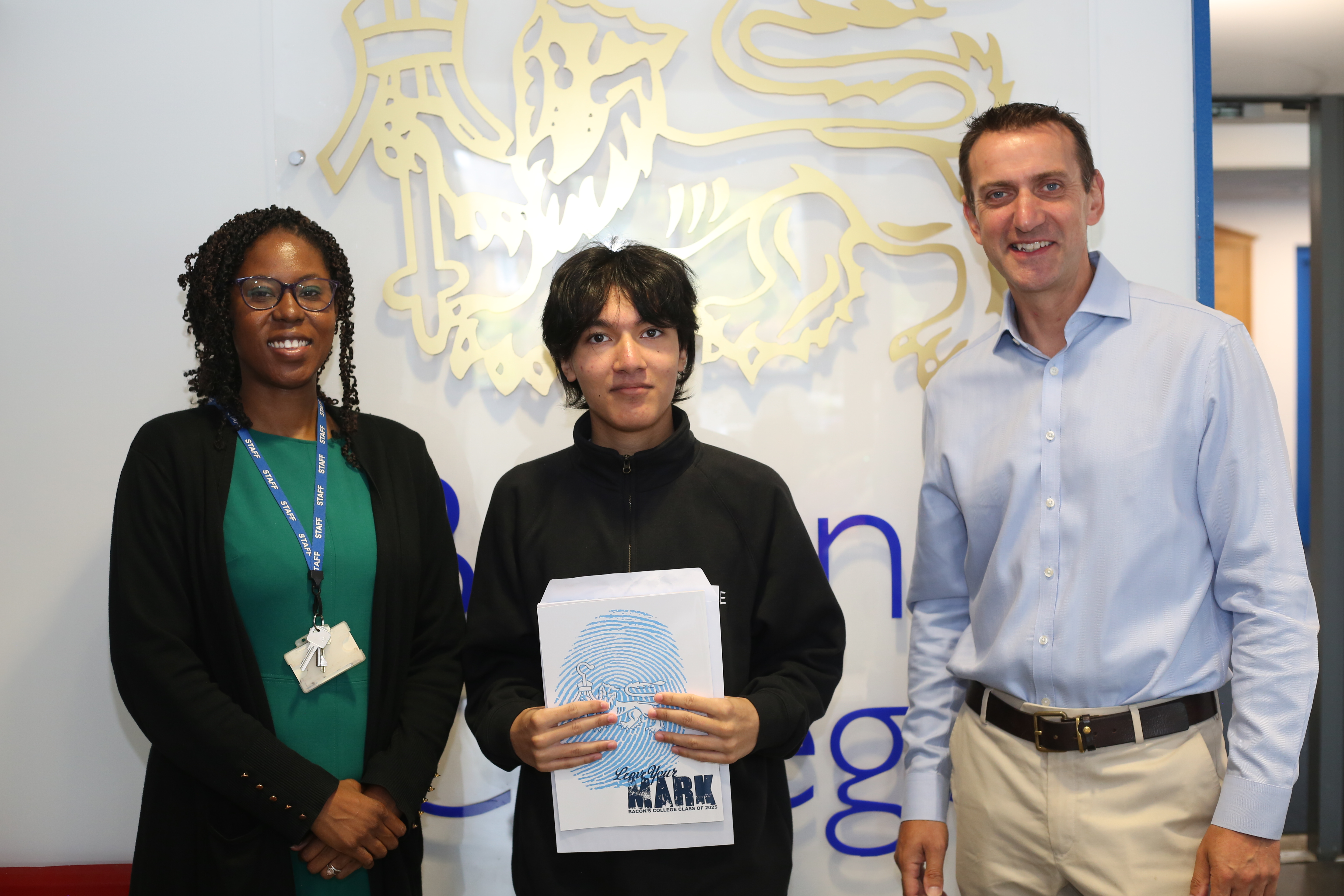 Hamza achieved one grade 9s, seven grade 8s and two grade 7s