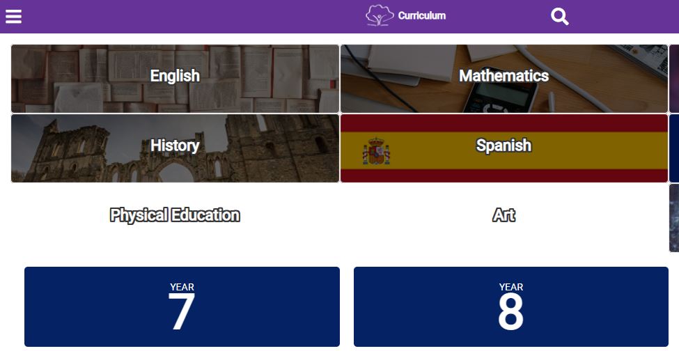 United Learning Curriculum Website