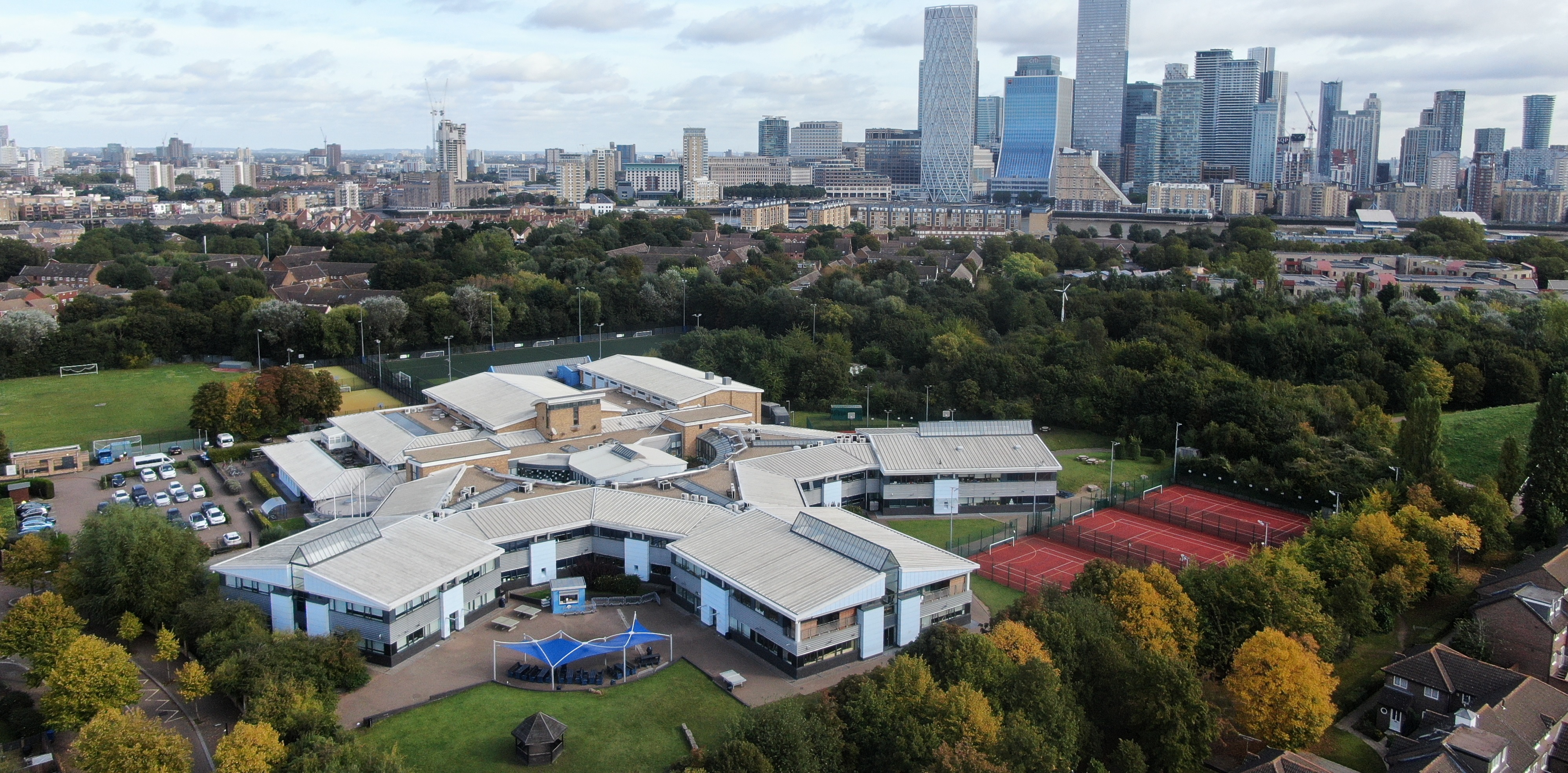 City views from Bacon's College